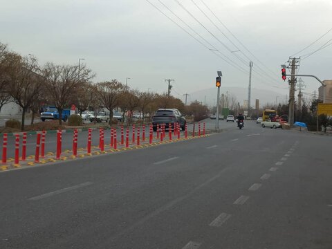 طرح "جزیره ایمن" برای افزایش ایمنی عابران اجرا شد حمل و نقل ترافیک