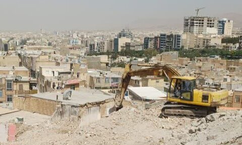 تملک املاک معارض برای توسعه دسترسیهای محلی در محدوده بوستان شهید مصطفایی ۱
