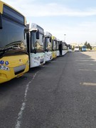 ۷ دستگاه اتوبوس و ۱۵ ون به ناوگان حمل و نقل عمومی کلانشهر کرج افزوده شد