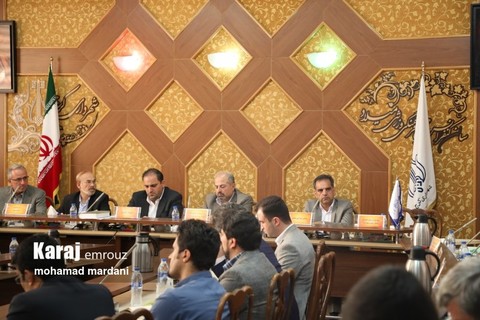 نشست مدیران عامل سازمانهایه پسماند کلانشهرهای کشور به میزبانی کرج