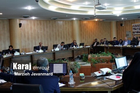 صدو پنجاه وهشتمین جلسه رسمی شورای اسلامی شهر در قاب تصویر