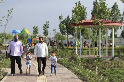 پارک 2 هکتاری افتتاح شد