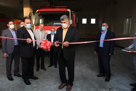 افتتاح ایستگاه آتش نشانی بلوار کامیونداران و شهید صدوقی
