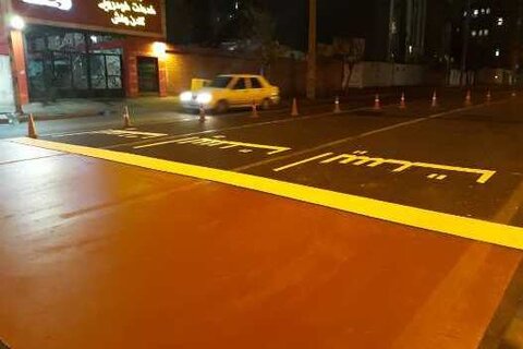 اجرای ۵۱۸ مترمربع گذرگاه عابر پیاده در منطقه ۷ شهرداری کرج 7 - کراپشده