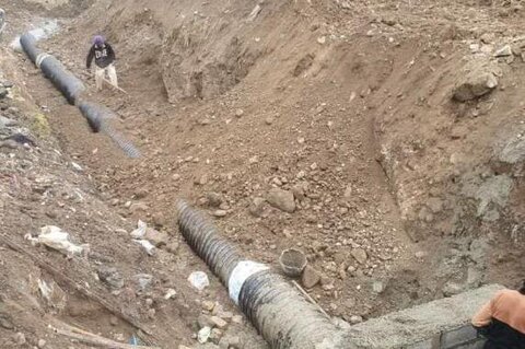 عملیات لولهگذاری حاشیه «بلوار شورا» انجام شد 1 - کراپشده