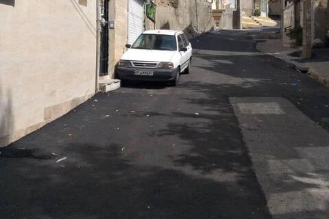 خیابان «پیراندره» با ۱۲۰ تن آسفالت روکش شد 10 - کراپشده