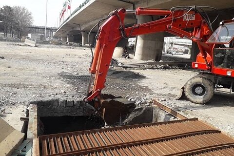 جوی و انهار منطقه پنج لایروبی و پاکسازی شد 55 - کراپشده