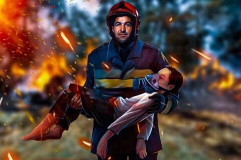 آموزش اطفای حریق به ۲۰۰۰ دانشآموز کرجی آتش نشانی - کراپشده