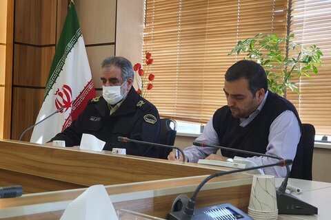 تعامل شهرداری با نیروی انتظامی خدماترسانی را سرعت میبخشد دیدار شهردار کرج با نیروی انتظامی - کراپشده