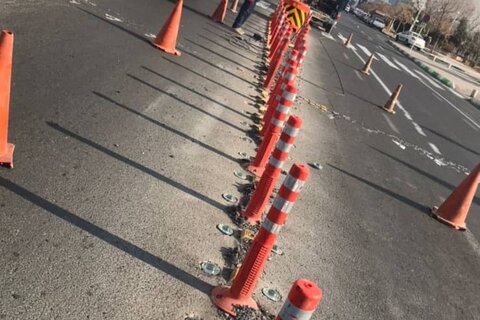 تجهیزات ترافیکی در منطقه ۹ کرج نصب شد 333 - کراپشده
