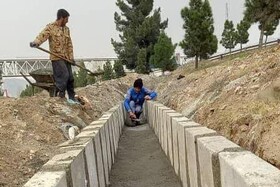 احداث نهر در خیابان «مجاهد»/لزوم جمع‌آوری آب‌های سطحی