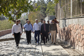 بازدید سرپرست شهرداری و اعضای شورای اسلامی شهر کرج از روند پیشرفت پروژه پارکرود
