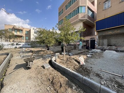 آغاز عملیات همزمان احداث ۲ پارک تندرستی محلهای در حسنآباد کرج 8