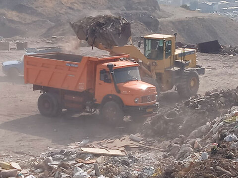 نصب GPS روی کامیونهای حمل خاک و نخاله در کرج الزامی شد دپوی نخاله