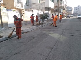اجرای طرح جهادی پاک‌سازی محله به محله در منطقه ۹ کرج