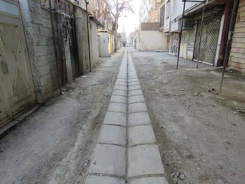 جدولگذاری و بهسازی معابر «شهرک موحدین» در کرج نو انجام شد 5