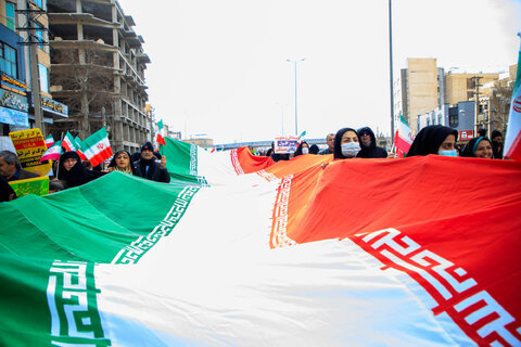 برگزاری راهپیمایی ۲۲ بهمن در البرز