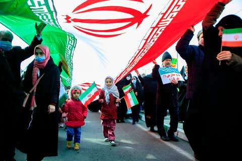 برگزاری راهپیمایی ۲۲ بهمن در البرز