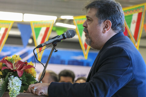 قطار شهری کرج نیاز به ۱۰ رام قطار دارد سخنرانان افتتاح مترو کرج