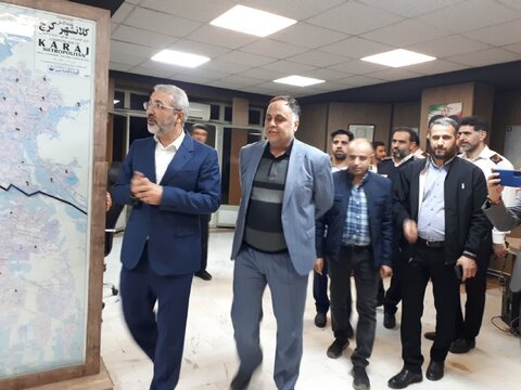 آتشنشانی کرج به مانیتورینگ شهری متصل میشود شهردار چهارشنبه سوری
