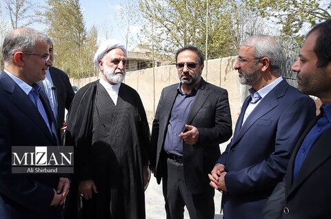 پروژه پارکرود حاصل کار جدی و همهجانبه است بازدید رییس قوه قضاییه از پروژه پارکرود در حاشیه رودخانه کرج