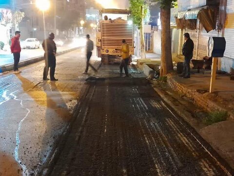 عملیات تراش آسفالت خیابان بوستان ۱۴ به متراژ ۲۴ هزار متر انجام شد 6