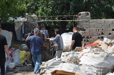 مراکز غیر مجاز جمعآوری ضایعات در منطقه ۴ کرج پلمب شد 4