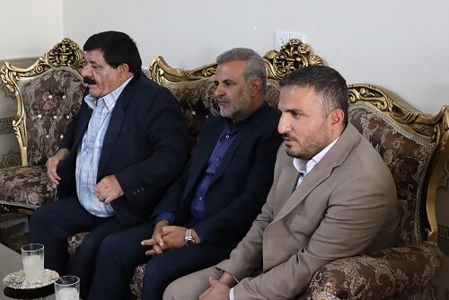 دیدار با خانواده محترم شهید حسین درگاهی انجام شد