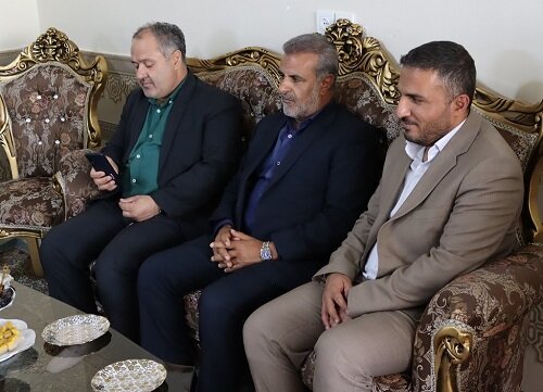 دیدار با خانواده محترم شهید حسین درگاهی انجام شد