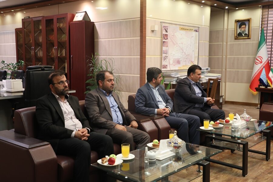 مهرداد کیانی با رئیس کل دادگستری استان البرز و دادستان کرج دیدار کرد