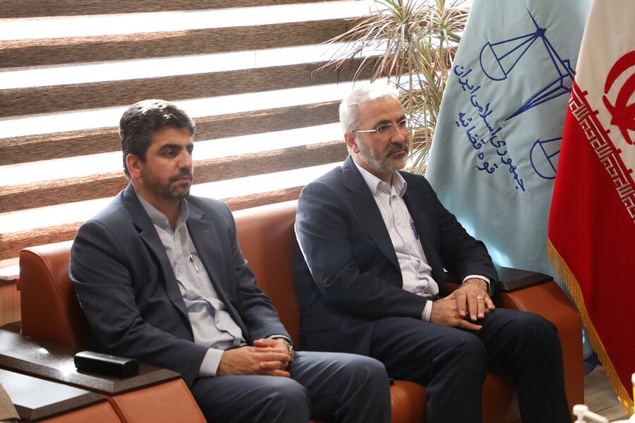 مهرداد کیانی با رئیس کل دادگستری استان البرز و دادستان کرج دیدار کرد