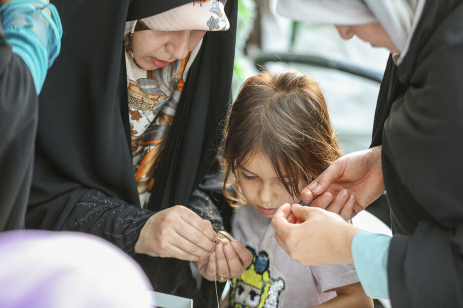 ایستگاه صلواتی و فرهنگی پایگاه شهید سلطانی و حضرت زینب(س) برپا شد