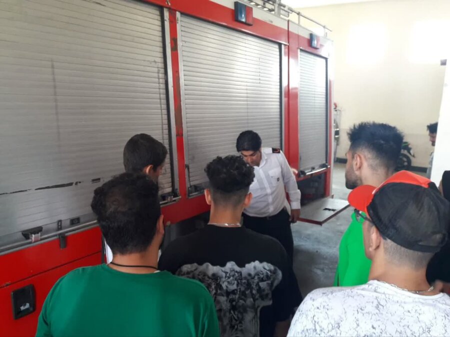 آموزش آتش‌نشان داوطلب در سازمان آتش‌نشانی کرج