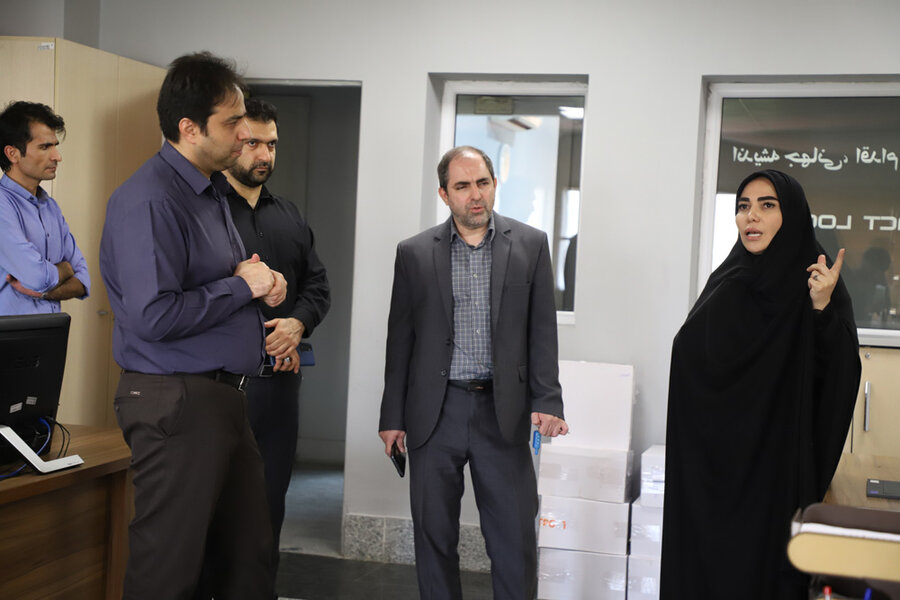 بازدید عضو شورای اسلامی شهر کرج از سازمان فاوا