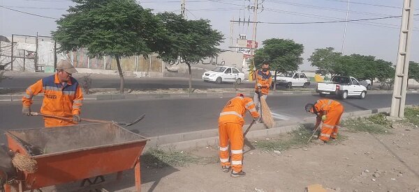 هفتمین مرحله طرح محله محور پاکداشت شهر در منطقه ۵ کرج اجرا شد