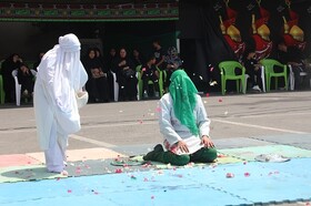 برگزاری آیین سنتی تعزیه خوانی در شهر کرج