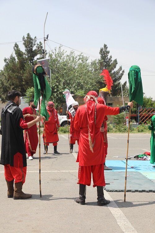 برگزاری آیین سنتی تعزیه خوانی در شهر کرج
