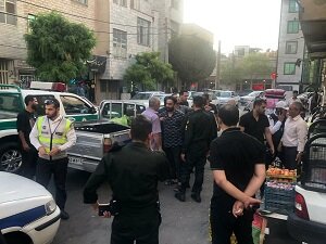 اجرای طرح ضربتی جمعآوری عوامل سد معبر در منطقه ۲ کرج