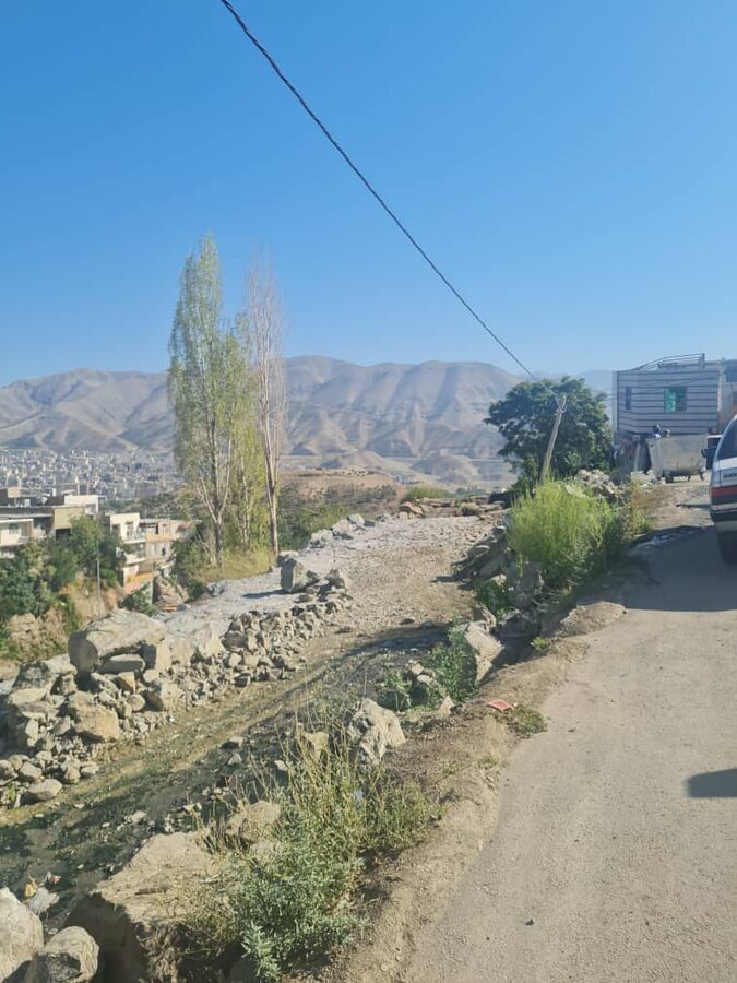 رانش زمین در منطقه حصار تلفات جانی نداشته است/حضور نیروهای عملیاتی و امدادی در محل