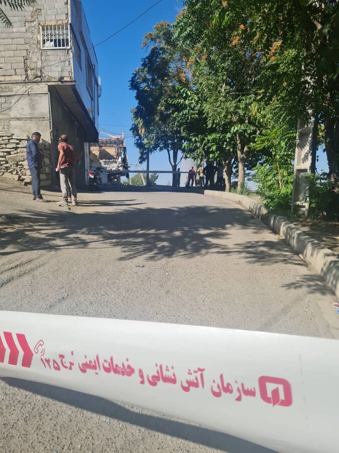 رانش زمین در منطقه حصار تلفات جانی نداشته است/حضور نیروهای عملیاتی و امدادی در محل