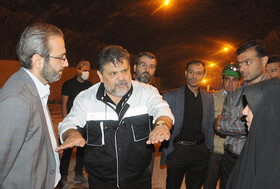 بازدید اعضای شورای اسلامی شهرکرج از پروژه خط۲ قطار شهری