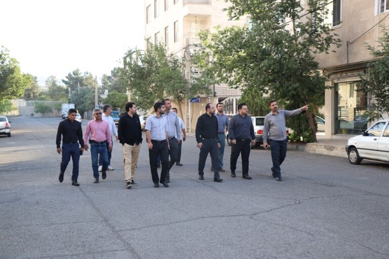 معضلات و مشکلات محله ۲۲ بهمن شمالی مورد بررسی قرار گرفت