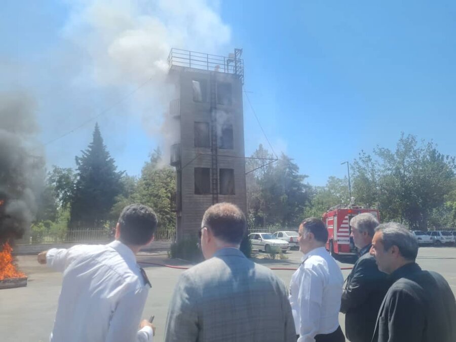 نمره قبولی سازمان آتشنشانی کرج/ قدردانی مدیریت بحران از شورا و شهرداری