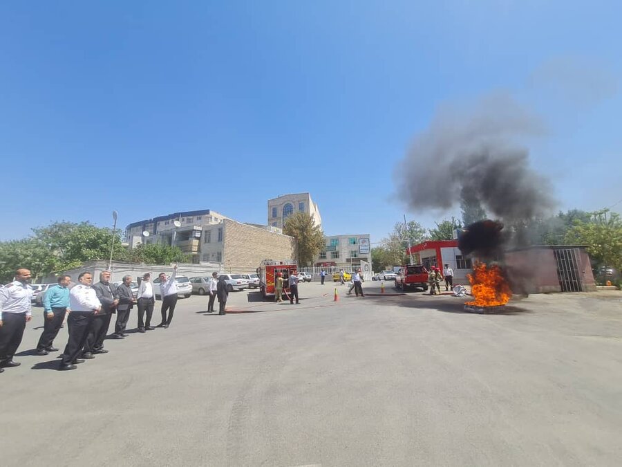نمره قبولی سازمان آتشنشانی کرج/ قدردانی مدیریت بحران از شورا و شهرداری