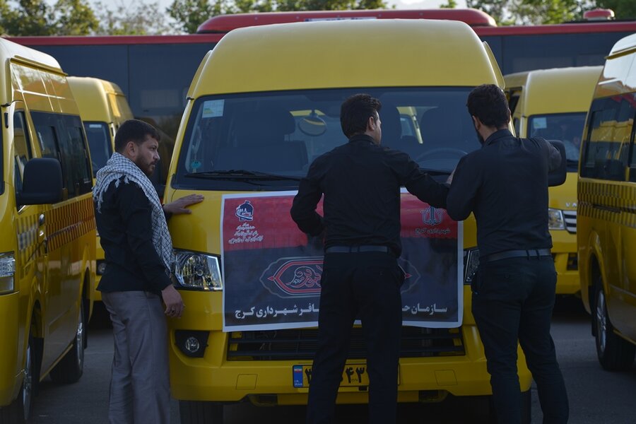 تیم خدمات رسان به زائران اربعین حسینی اعزام شد