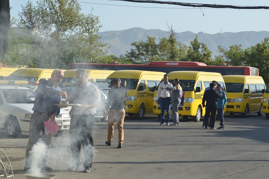 تیم خدمات رسان به زائران اربعین حسینی اعزام شد