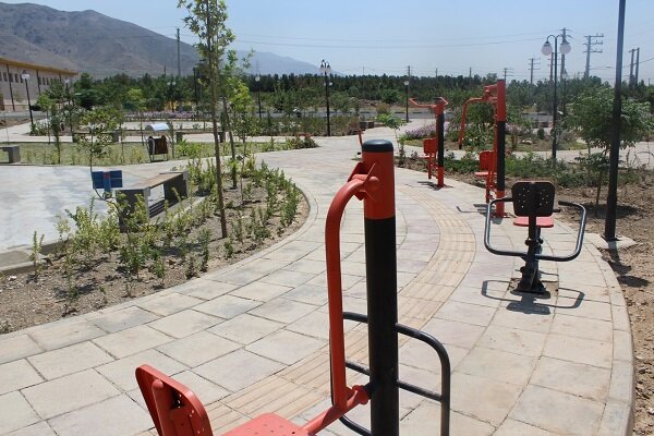 عملیات احداث پارک «ارغوان» در حال تکمیل است