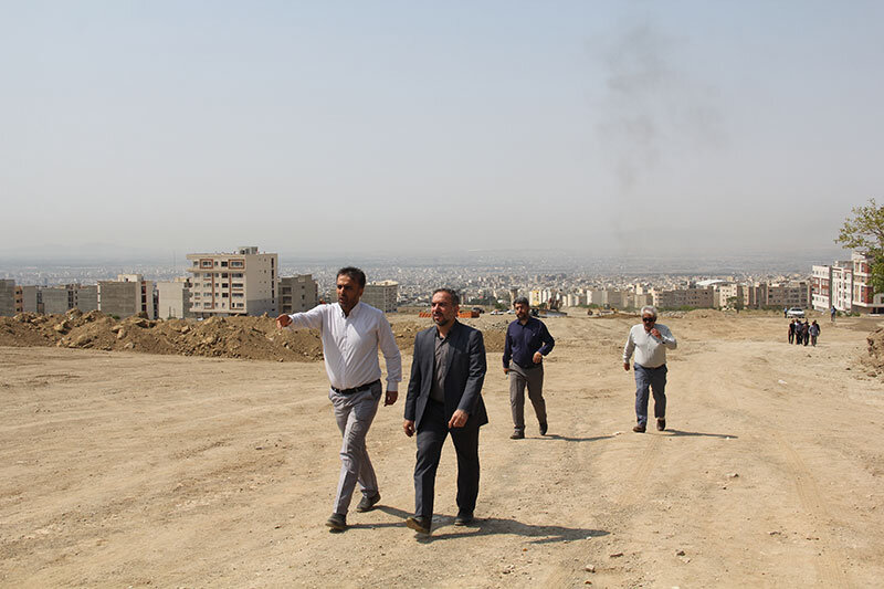 عملیات اجرایی احداث معبر اتصالی بزرگراه شمالی به بلوار انقلاب شمالی رصد شد