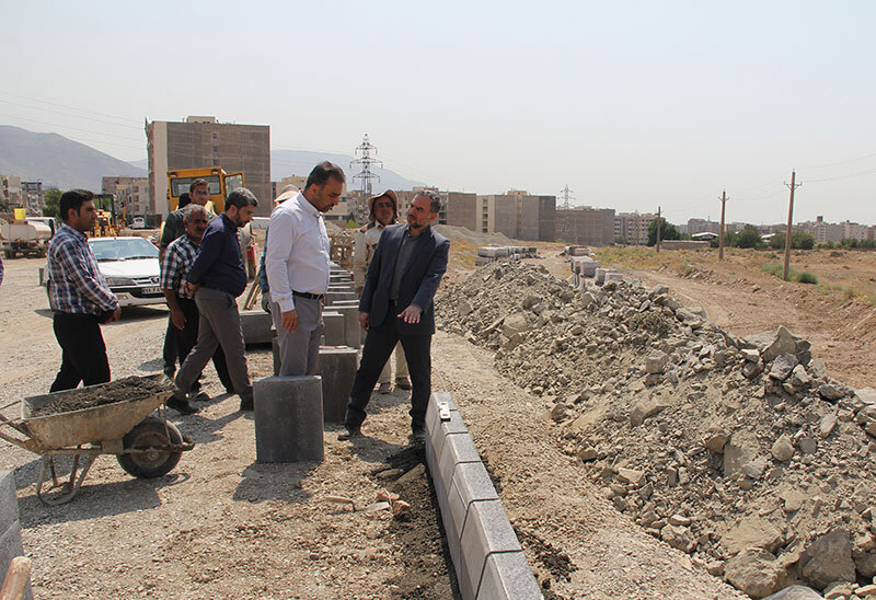 عملیات اجرایی احداث معبر اتصالی بزرگراه شمالی به بلوار انقلاب شمالی رصد شد