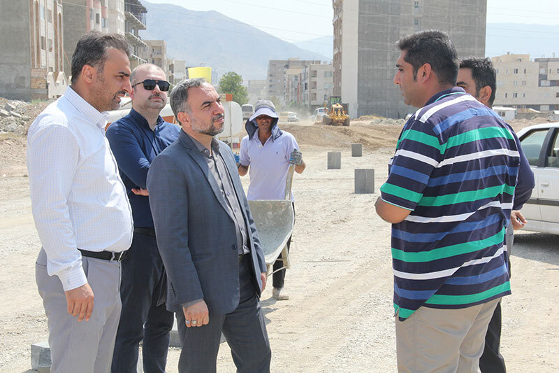 عملیات اجرایی احداث معبر اتصالی بزرگراه شمالی به بلوار انقلاب شمالی رصد شد